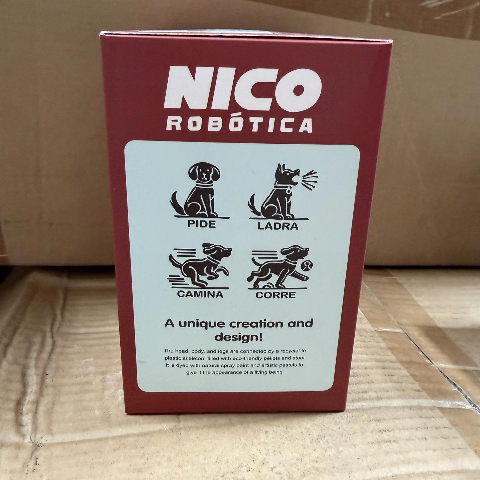 Nico Robótica Interactive Robotic Puppy Plush Toy Walking Barking