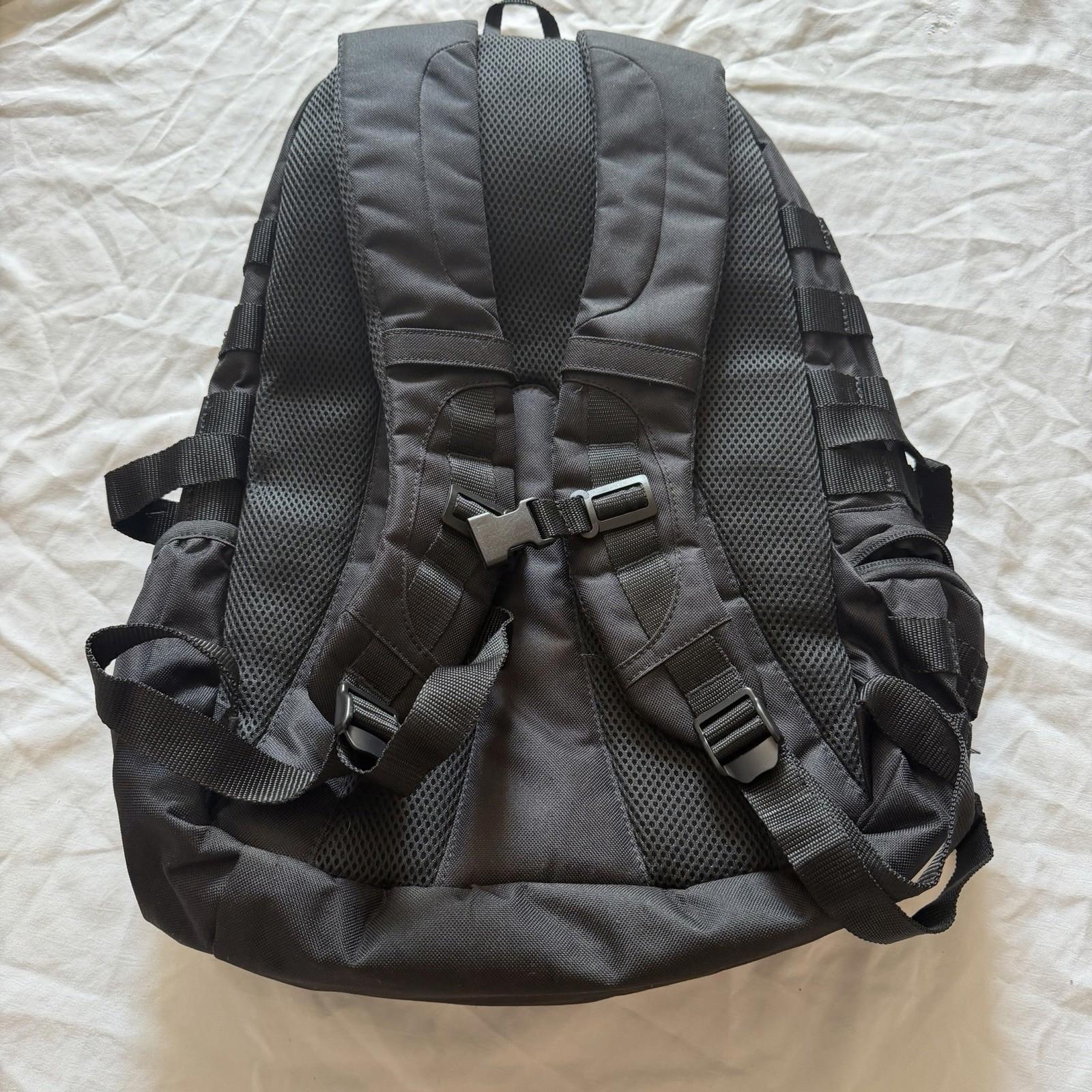 Outdoor Products Black Tactical MOLLE Backpack 19” Daypack Bag