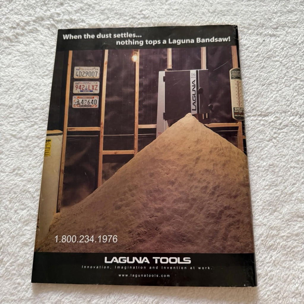 Vintage American Woodworker #100 May 2003 - Central Dust Collection