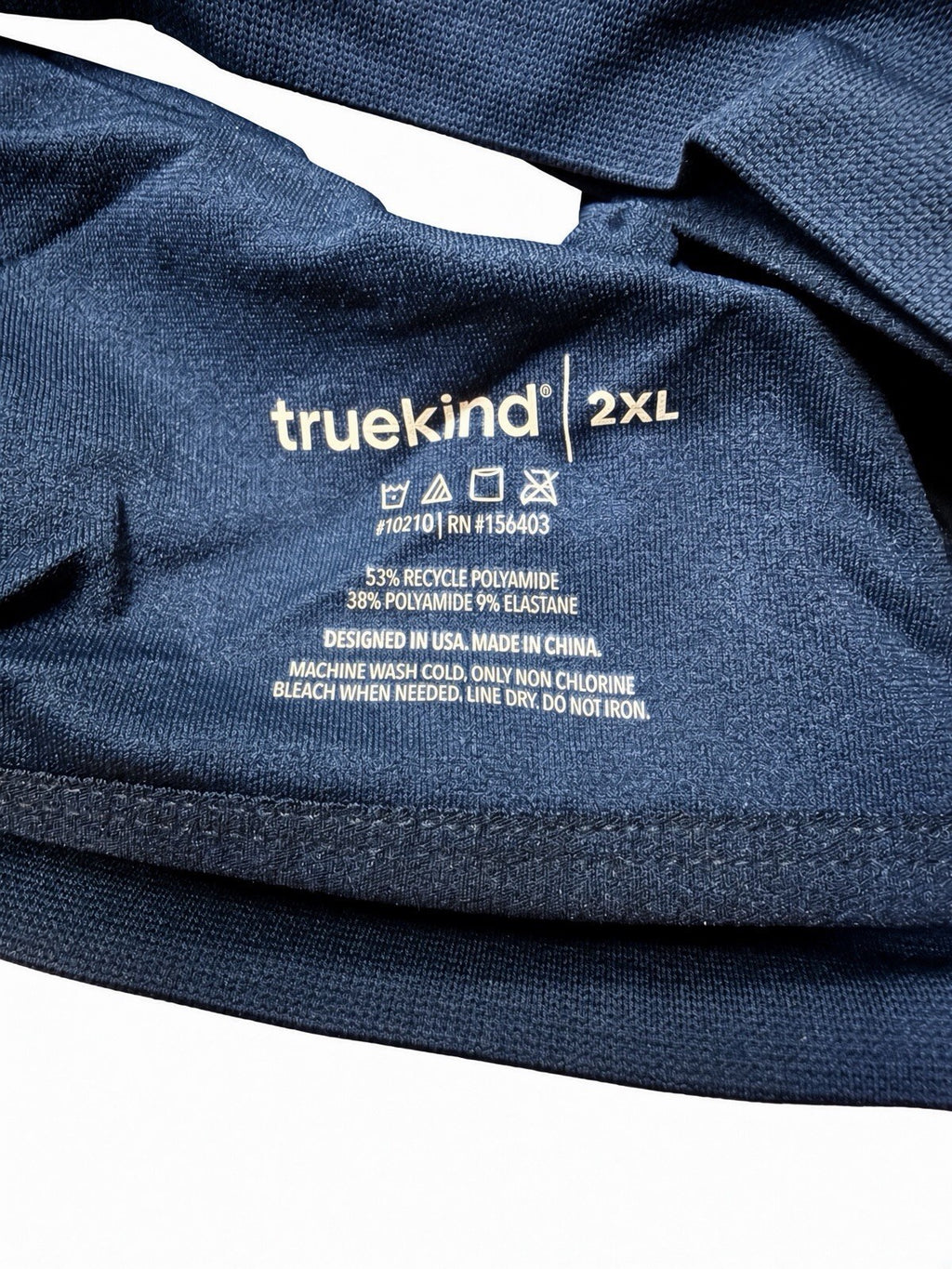 New Truekind Wireless Shaping Bra 2XL Black Seamless Supportive Comfort Bra
