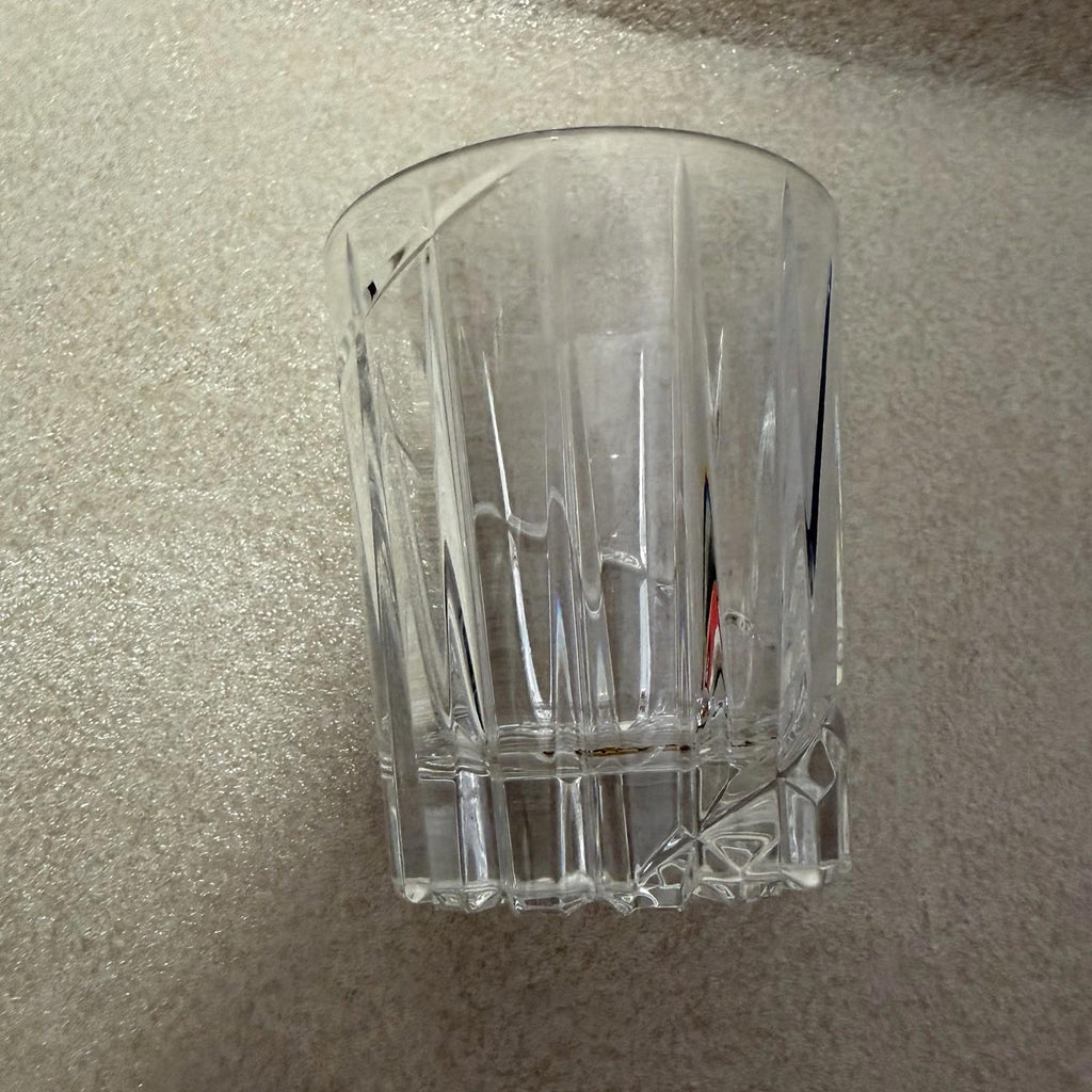 Mikasa Uptown Double Old Fashioned Tumbler – Fine Lead Crystal, 12 oz, 4” Tall