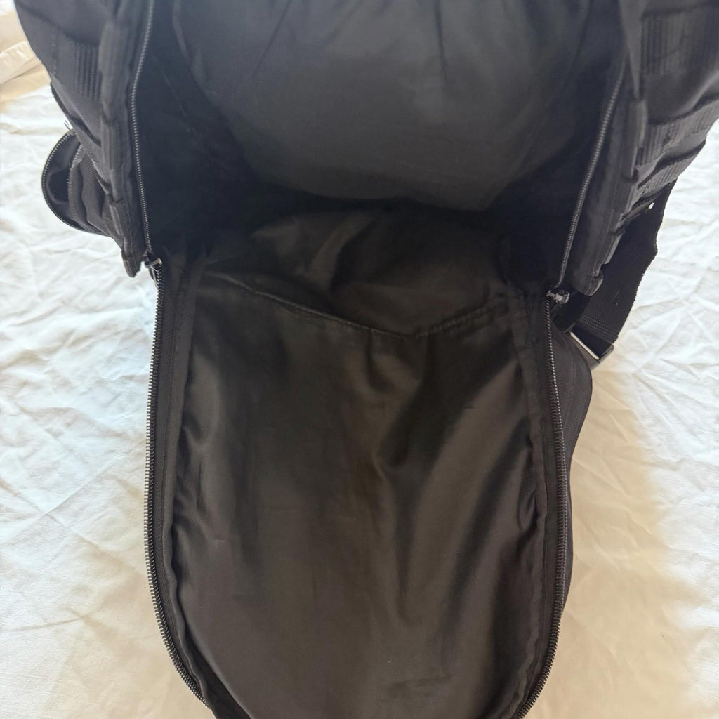 Outdoor Products Black Tactical MOLLE Backpack 19” Daypack Bag