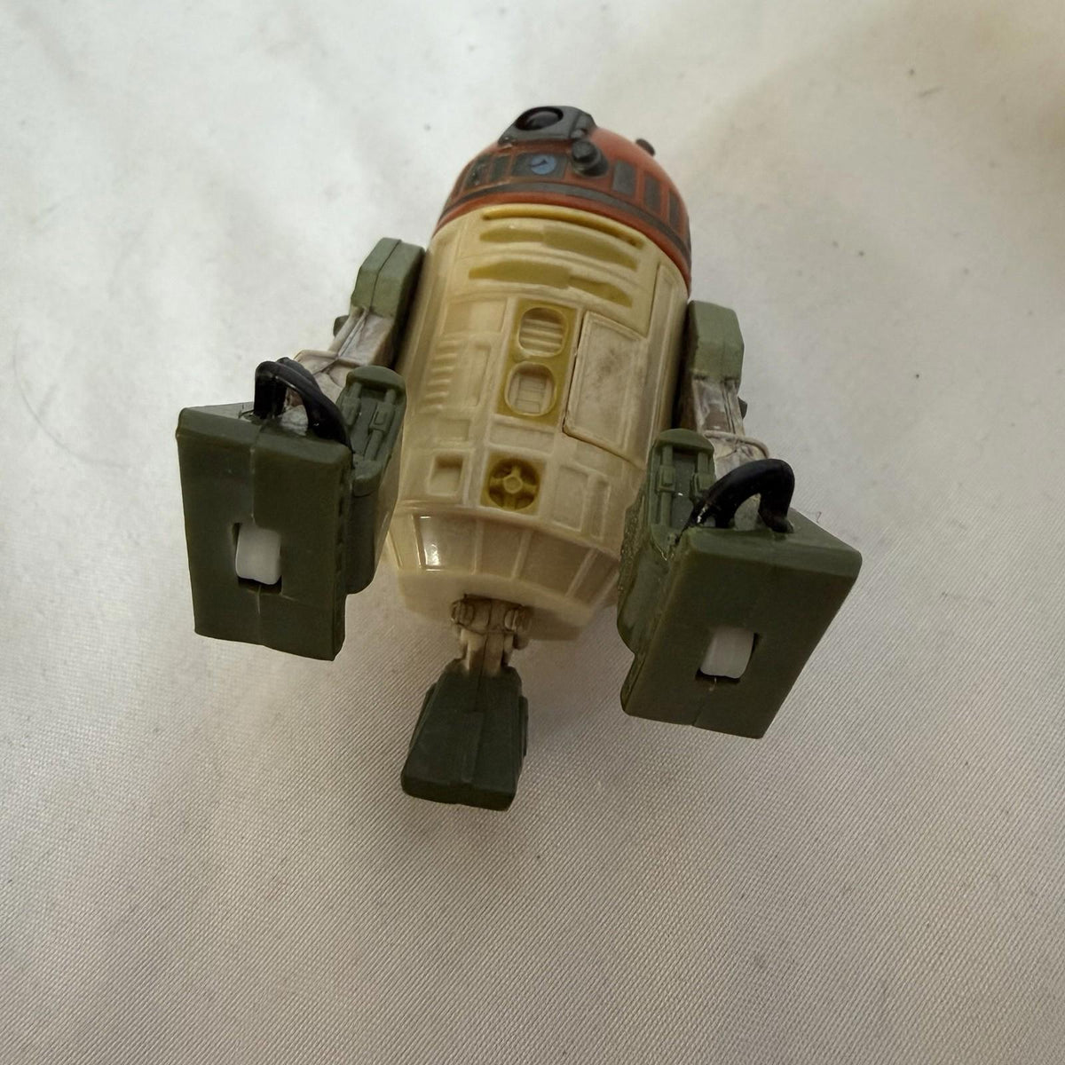 Star Wars Hasbro R2-D2 2004 Action Figure Orange Dome Green Legs LFL