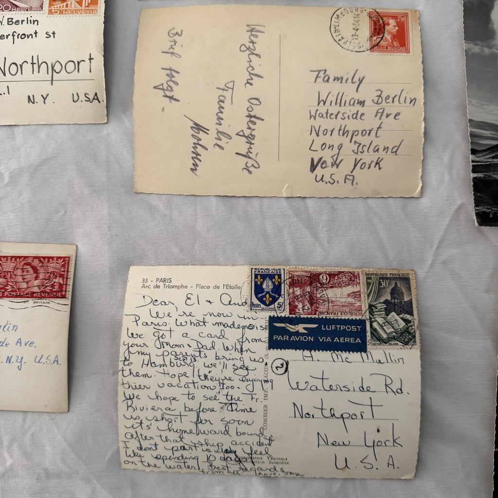 Vintage Postcards Lot 20 - Notre Dame Paris, Arc de Triomphe, Europe Travel