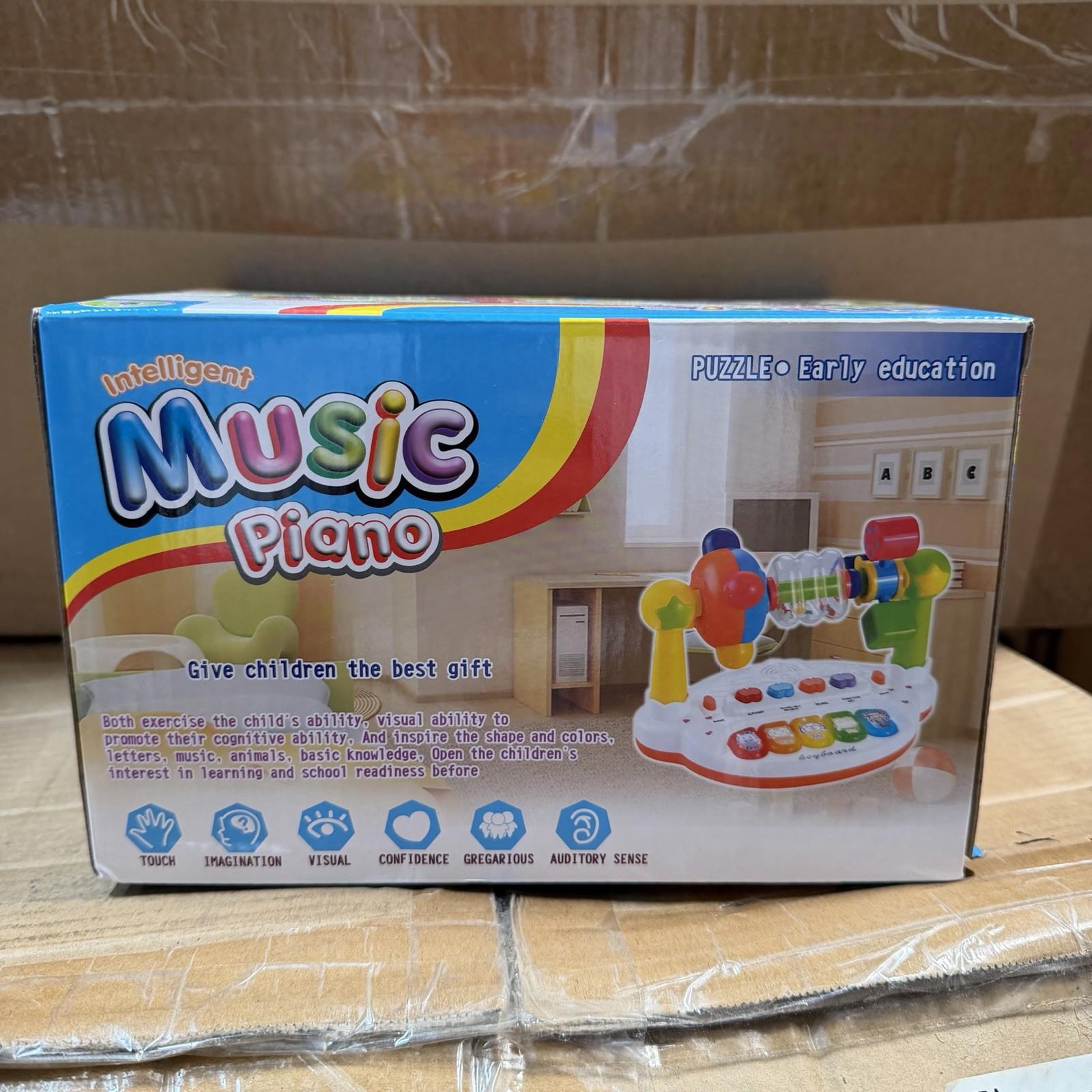 Intelligent Music Piano Educational Toy Ages 3+ Lights & Sounds