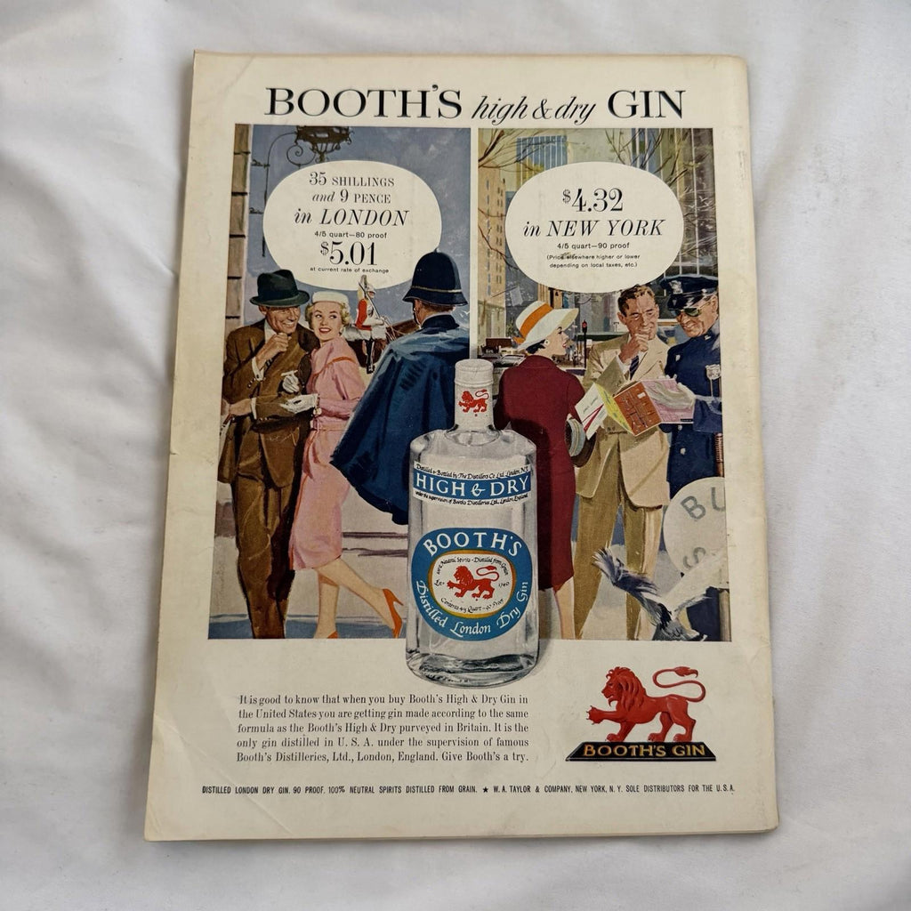 Vintage Playboy 1960 August w/ Centerfold