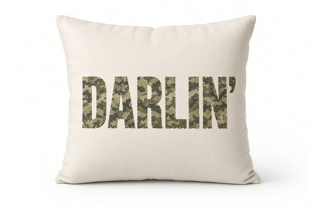 Darlin Camo DTF Transfer 4 Pack 10 Inch Western Country Ready To Press