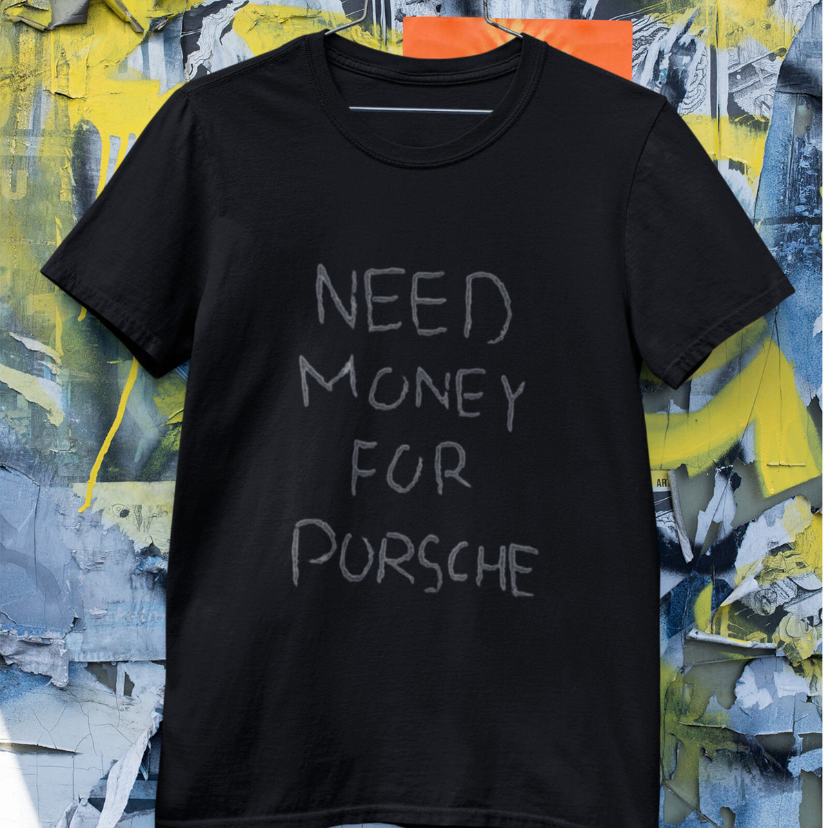 Funny Need Money For Sports Car T-Shirt Graphic Humor Cotton Tee