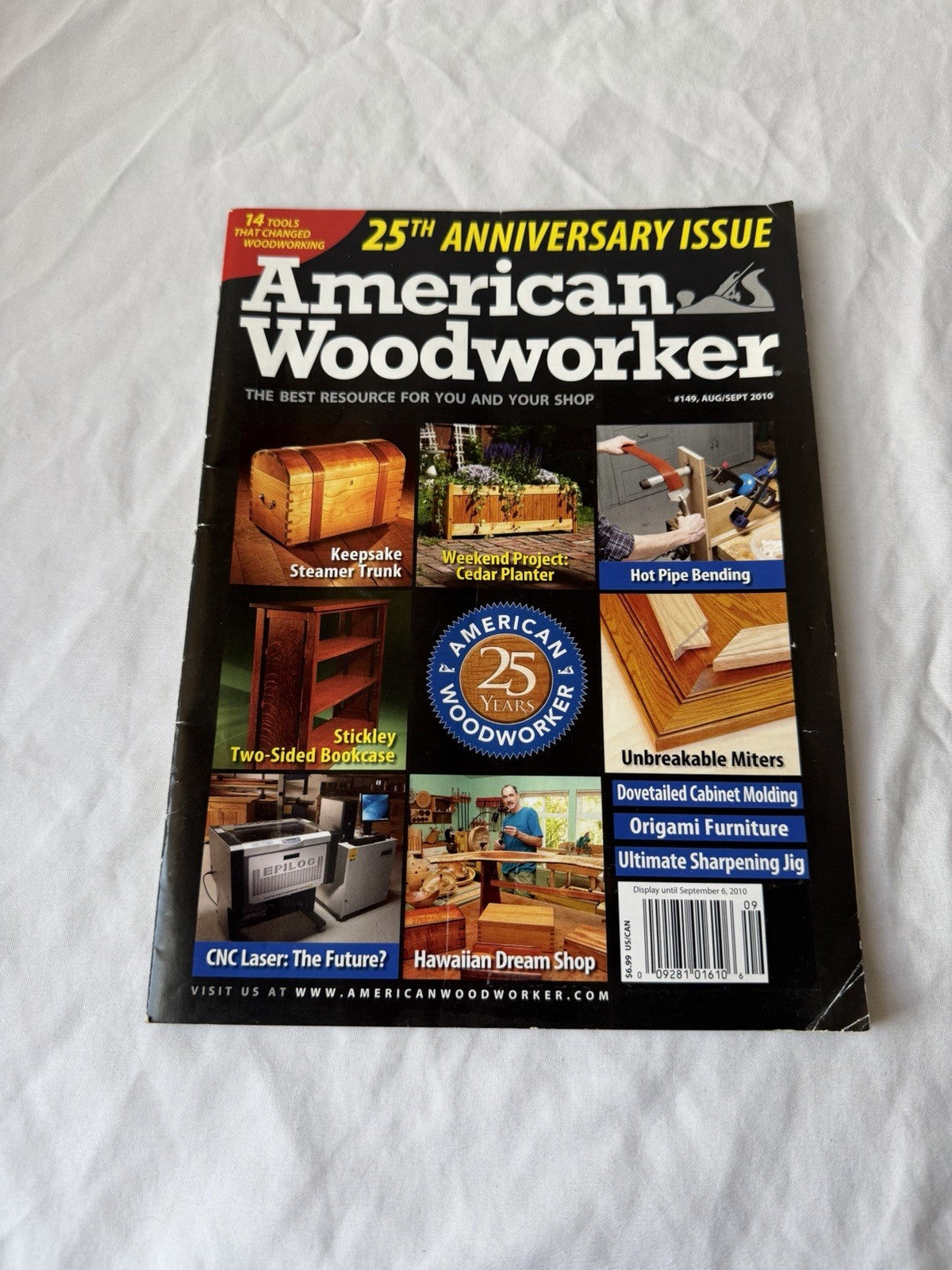 American Woodworker Aug Sept 2010 25th Anniversary Issue 149