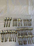 40 Pc Reed & Barton 1945 Festivity Silverplate Flatware Set No Monograms