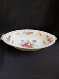 Harmony House Dresdania Oval Vegetable Serving Bowl 10.5” Japan Fine