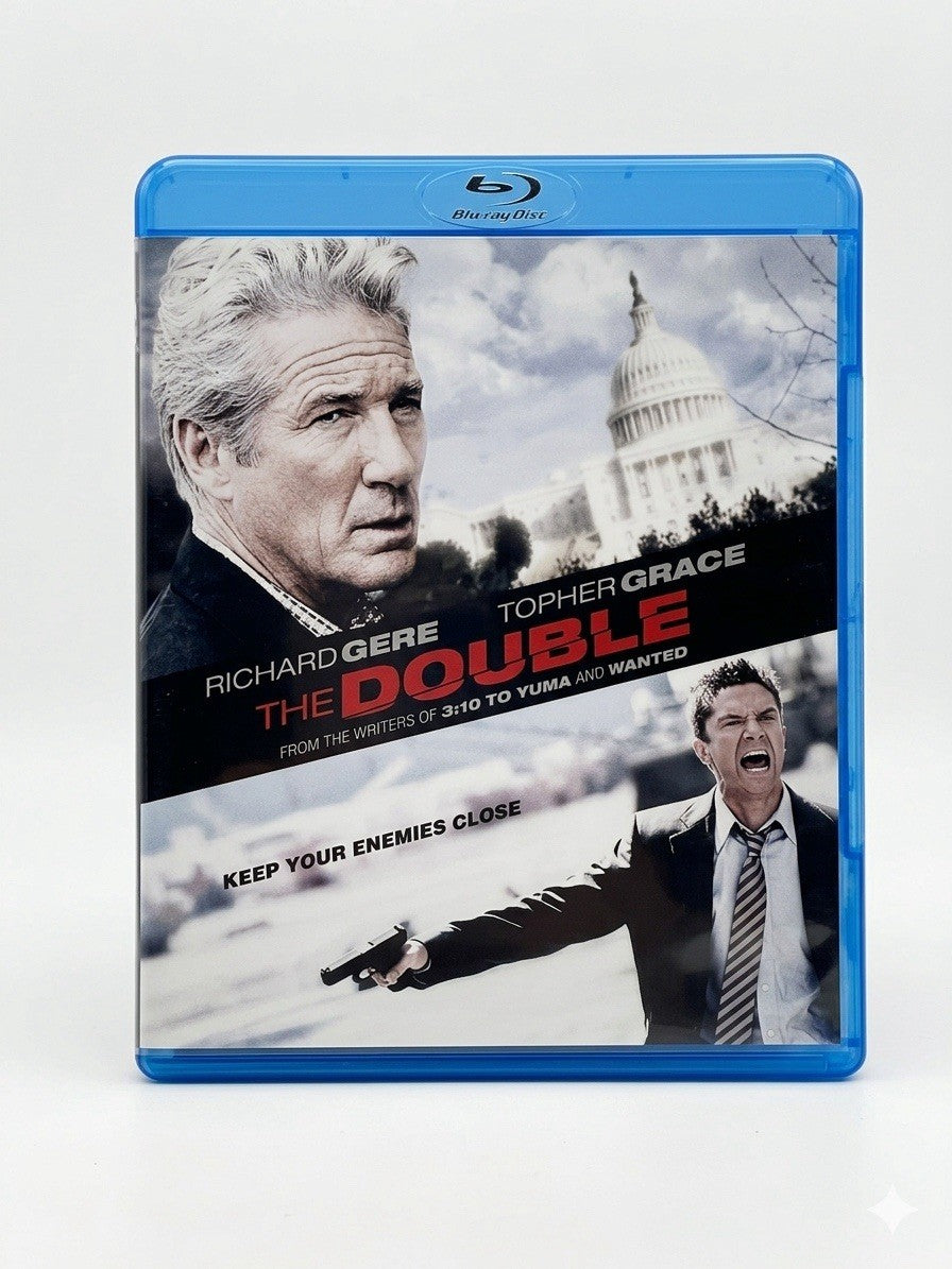 The Double Blu-ray 2013 Richard Gere Topher Grace Action Thriller