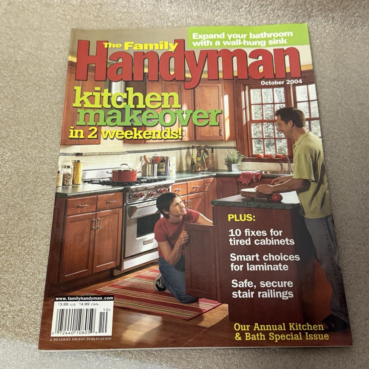 Family Handyman Oct 2004: Kitchen Makeover in 2 Weekends