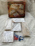 5 Wooden Peg Puzzle Games: Baseball, Football, Basketball, Bowling, Derby