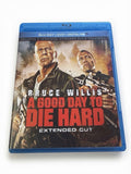 A Good Day to Die Hard Blu-ray DVD Extended Cut Bruce Willis Tested