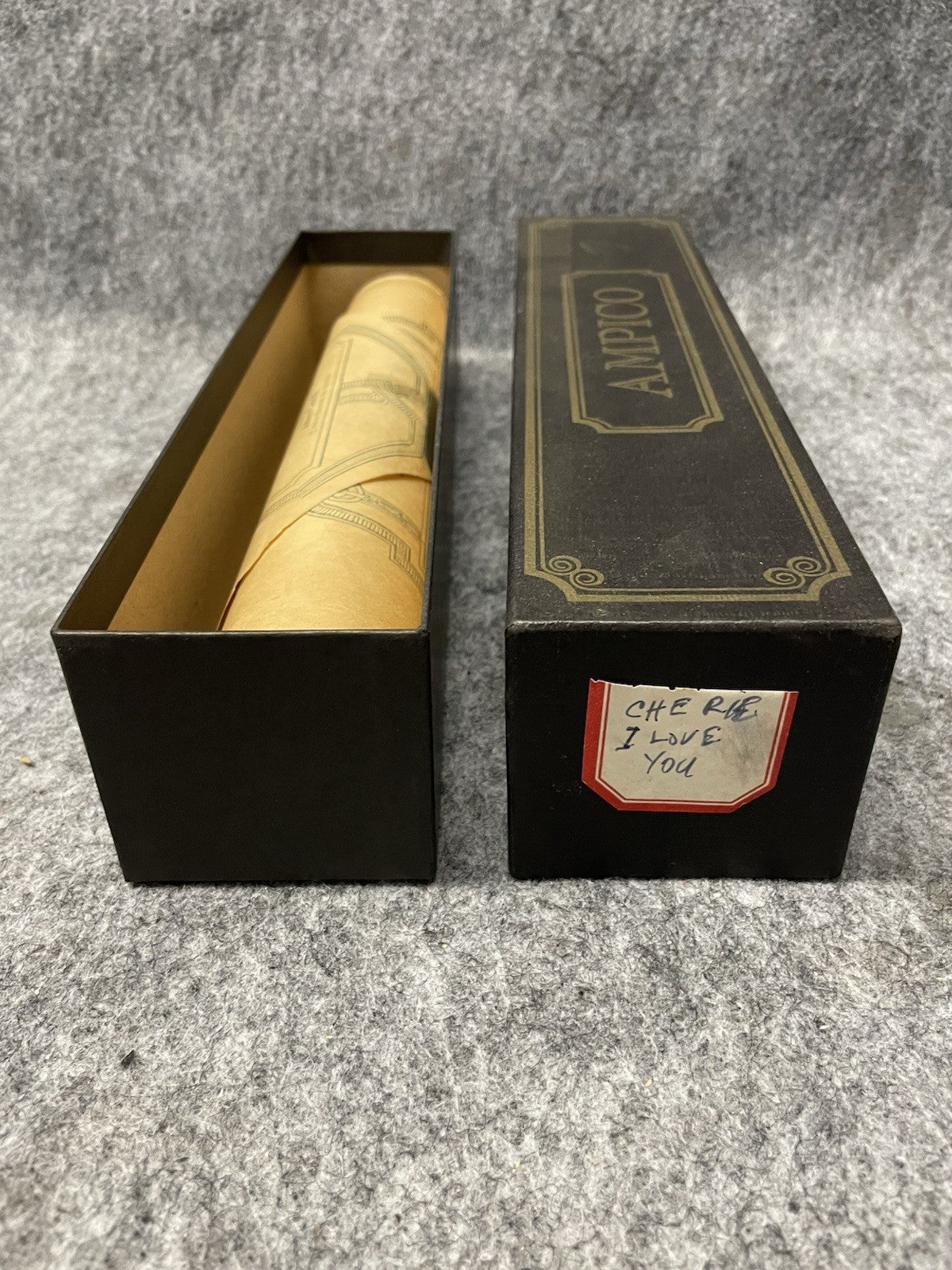 Vintage Ampico Piano Roll 207701 Cherie I Love You Waltz Ballad B Flat 1926