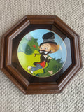 Red Skelton Collector Plate “Freddie On The Green” #8258/10000 Framed 13.5”
