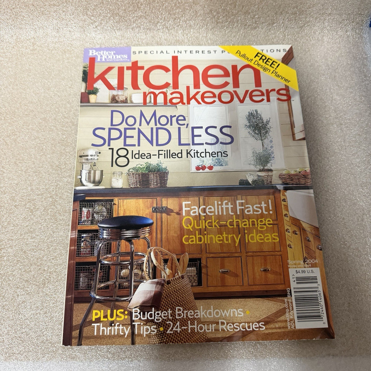 BHG Kitchen Makeovers Spring 2004: 18 Budget Ideas & Facelifts