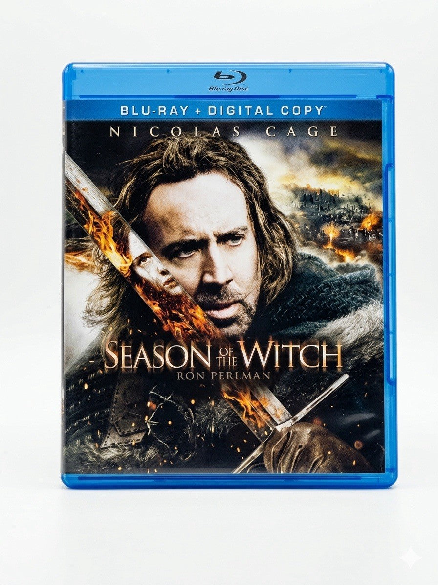Season of the Witch DVD 2011 Nicolas Cage Ron Perlman Medieval Action Fantasy