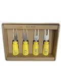 New in Box: Rae Dunn Ceramic Corn Holder Set - Stylish and Functional
