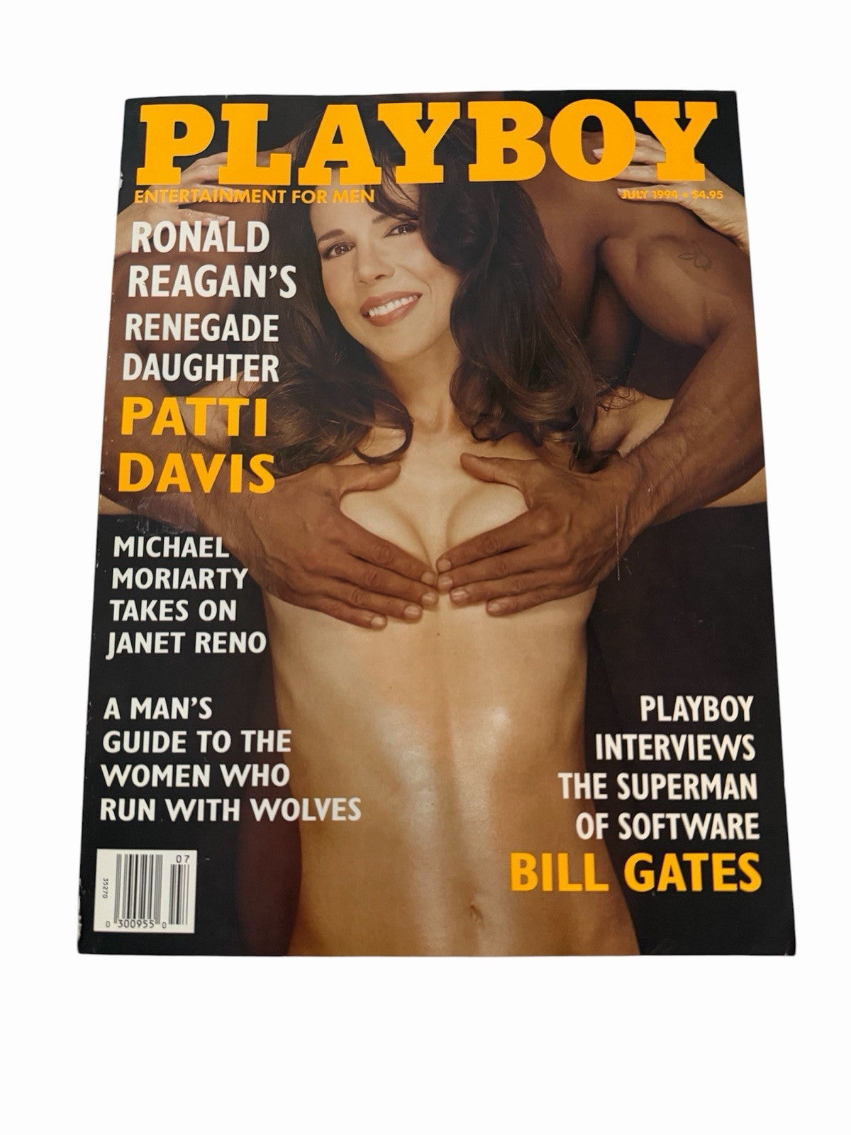 Playboy Magazine July 1994 Patti Davis Ronald Reagan Daughter Issue Newsstand