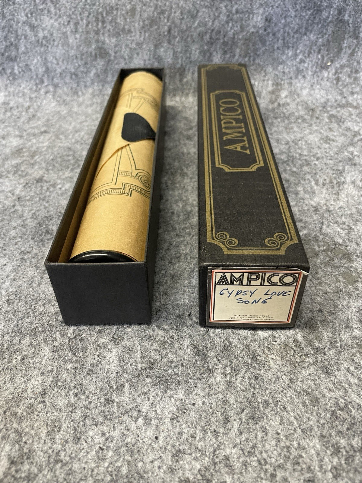Vintage Ampico Player Piano Roll #1331 Gypsy Love Song Herbert Edgar Fairchild