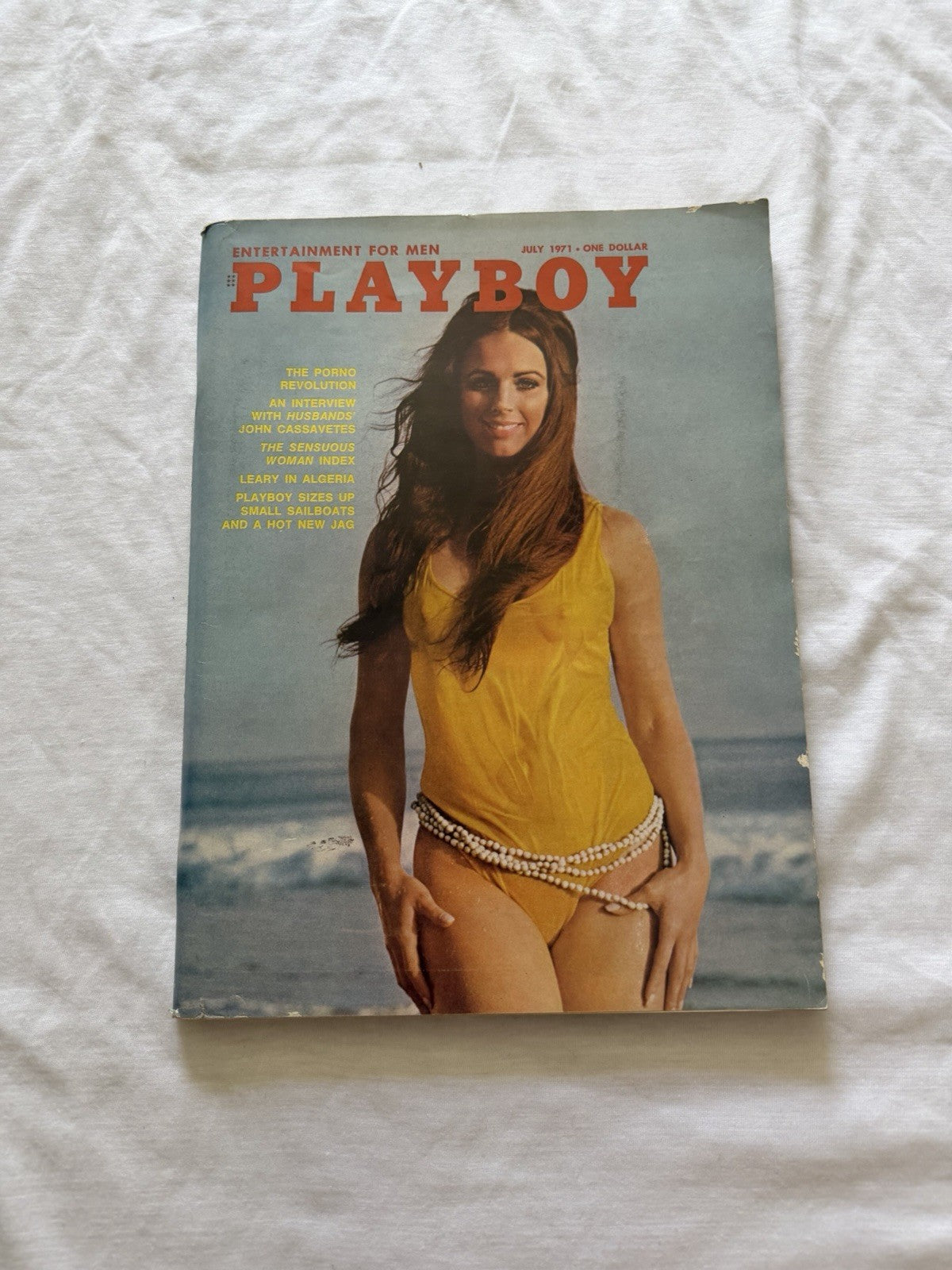 Playboy July 1971 Kay Sutton York Cover Heather Van Every Used