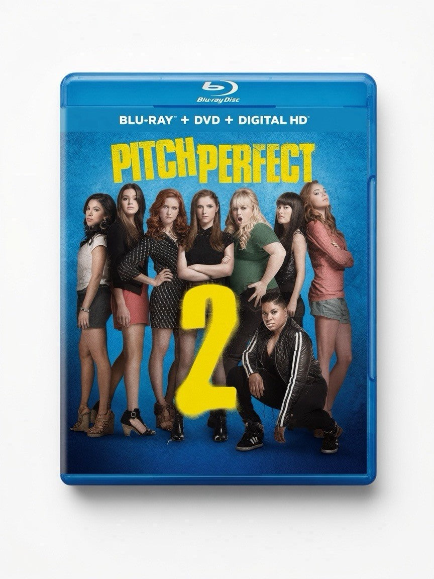 Pitch Perfect 2 Blu-ray DVD Bonus Disc 3-Disc Combo Tested Complete
