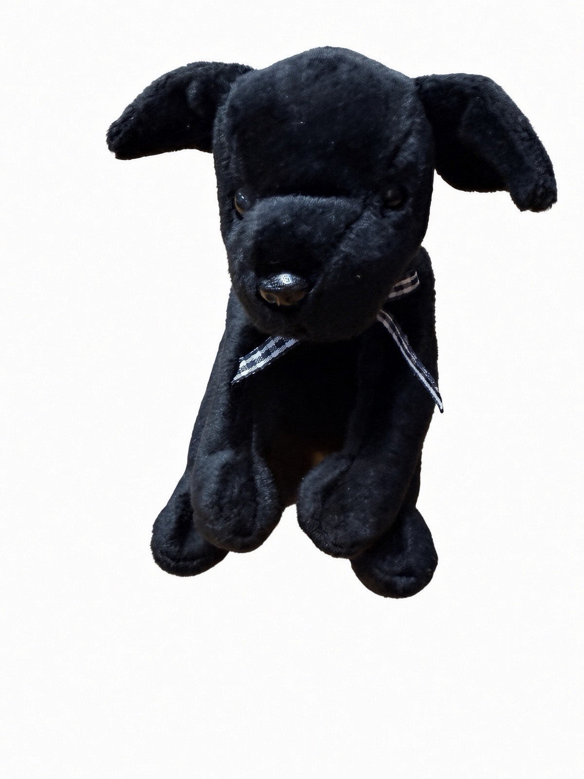 Ty Beanie Baby Luke Black Labrador Dog 1999 Retired Plush Puppy PE Pellets