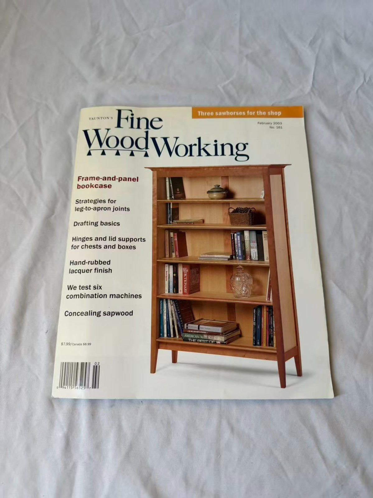 Fine Woodworking Magazine Feb 2003 No. 161 | Frame & Panel Bookcase