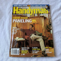 The Family Handyman Magazine November 2001 Wood Paneling DIY Projects