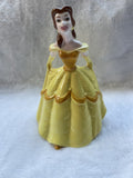 Disney Beauty and the Beast Belle Ceramic Figurine 6.25” Tall, Made in Japan
