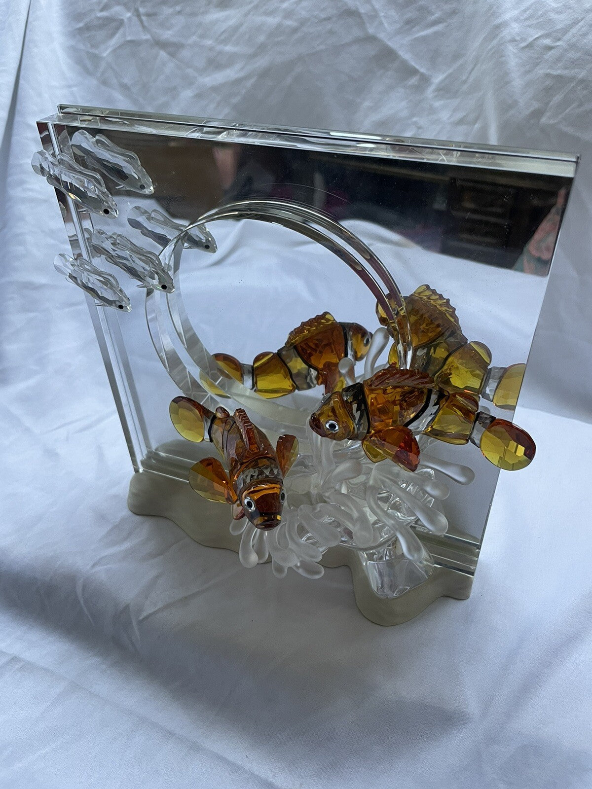 Swarovski Wonders of the Sea Trilogy SCS Harmony Color Crystal Sculpture No Box
