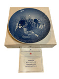 Bing & Grøndahl Christmas Plate 1971 Jul i Hjemmet Denmark B&G NIB