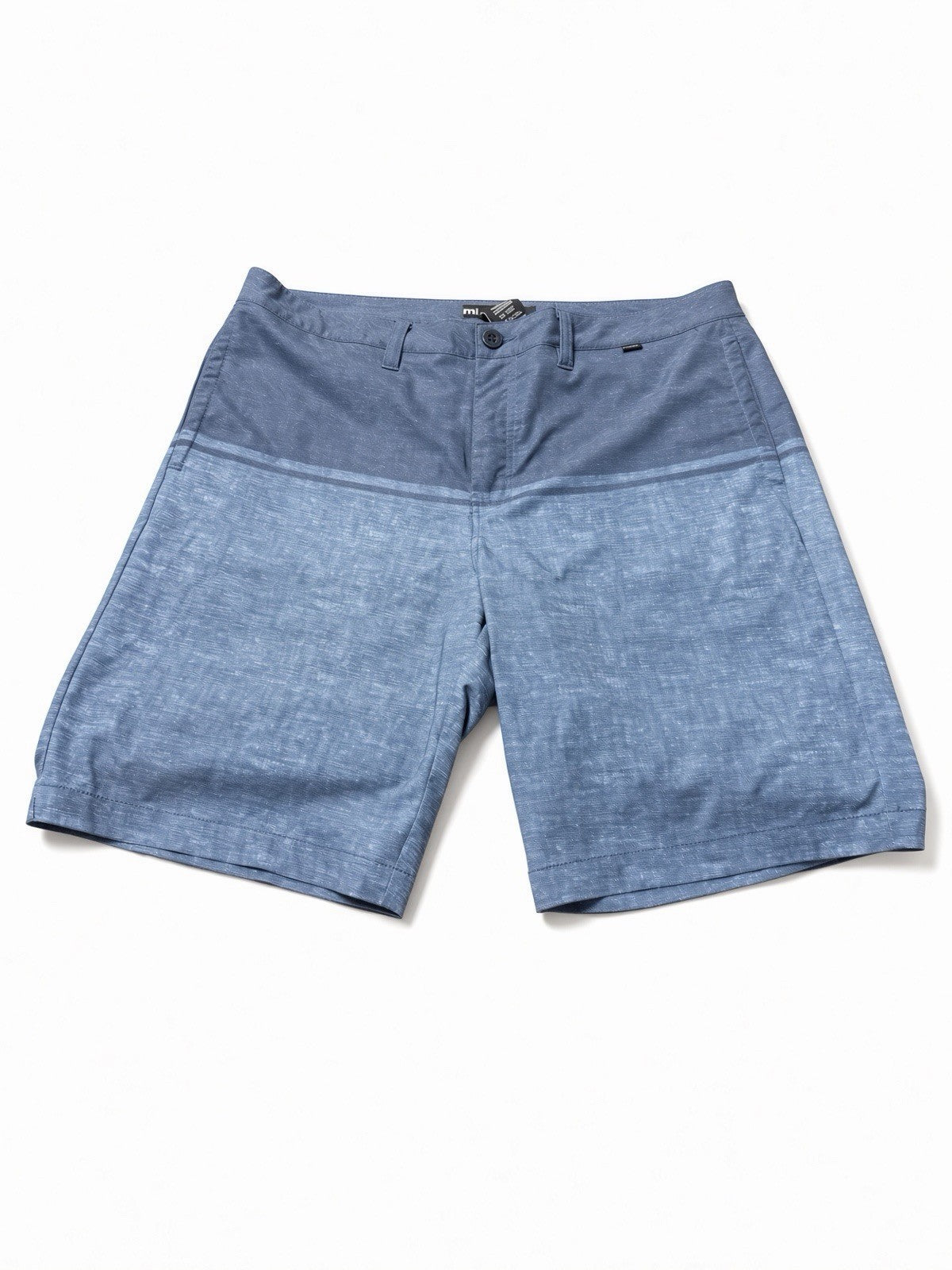 TravisMathew Men’s Shorts Size 36 Blue Gray Stretch Golf Performance Casual