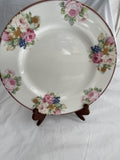 Mikasa Rosemead Pink Roses & Fruit 12" Round Cake Plate Serving Tray
