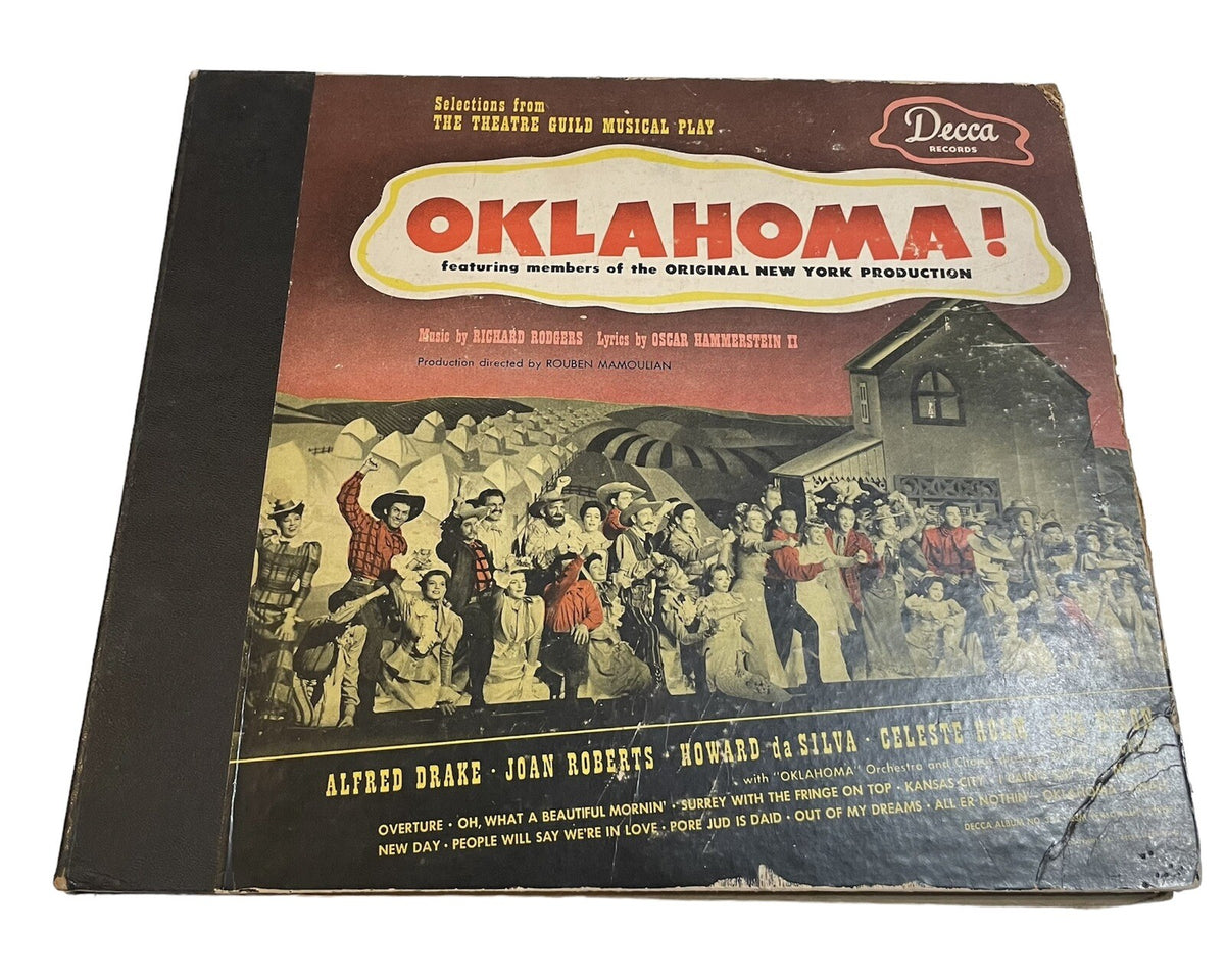 10" 78 RPM 6 Record Set-Oklahoma Featuring Members of Original NY Production/359