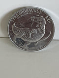 Vtg Post Cereal Tyrannosaurus Rex Coin Token 1.5” D - When The World Was Young