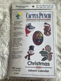 Cactus Punch Embroidery CD, CH03, Christmas Vol 3-Advent Calendar