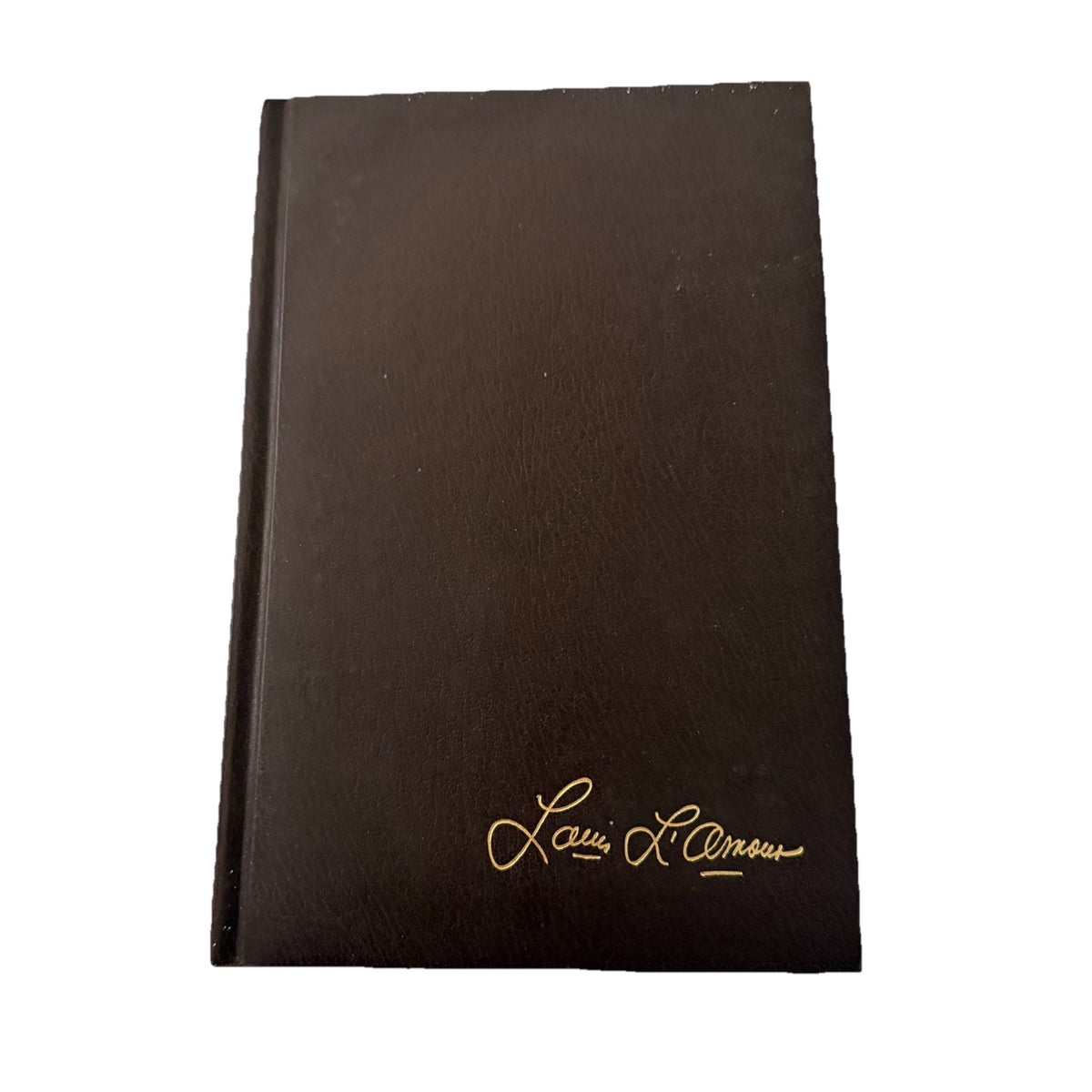 Louis L’Amour Silver Canyon 1981 Bantam Leatherette Hardcover