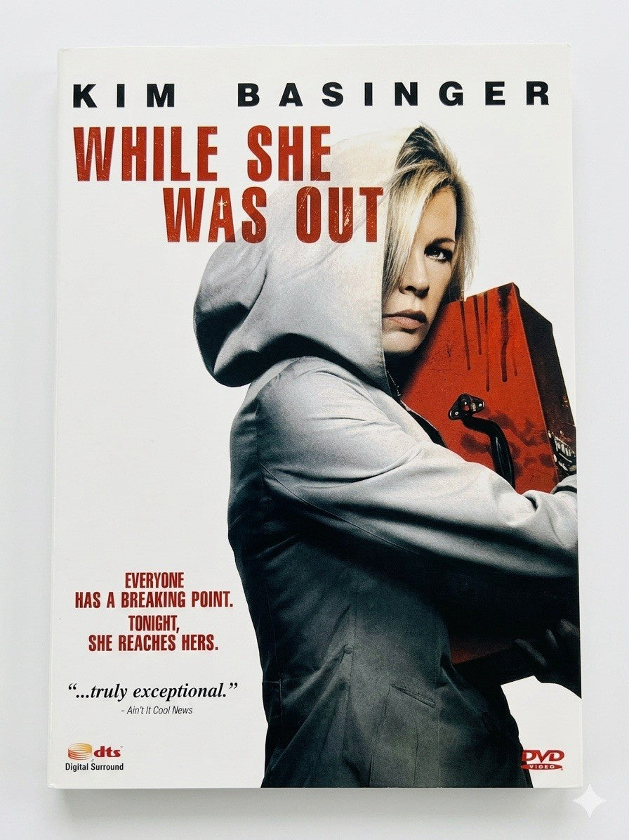 While She Was Out DVD | Kim Basinger Revenge Thriller Movie