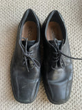 ECCO Men’s Dress Shoes Black Leather Oxford Lace-Up EU 43 / US 9.5 – Portugal