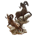 Lenox Bighorn Sheep Figurine Wildlife of the Seven Continents North America 8”