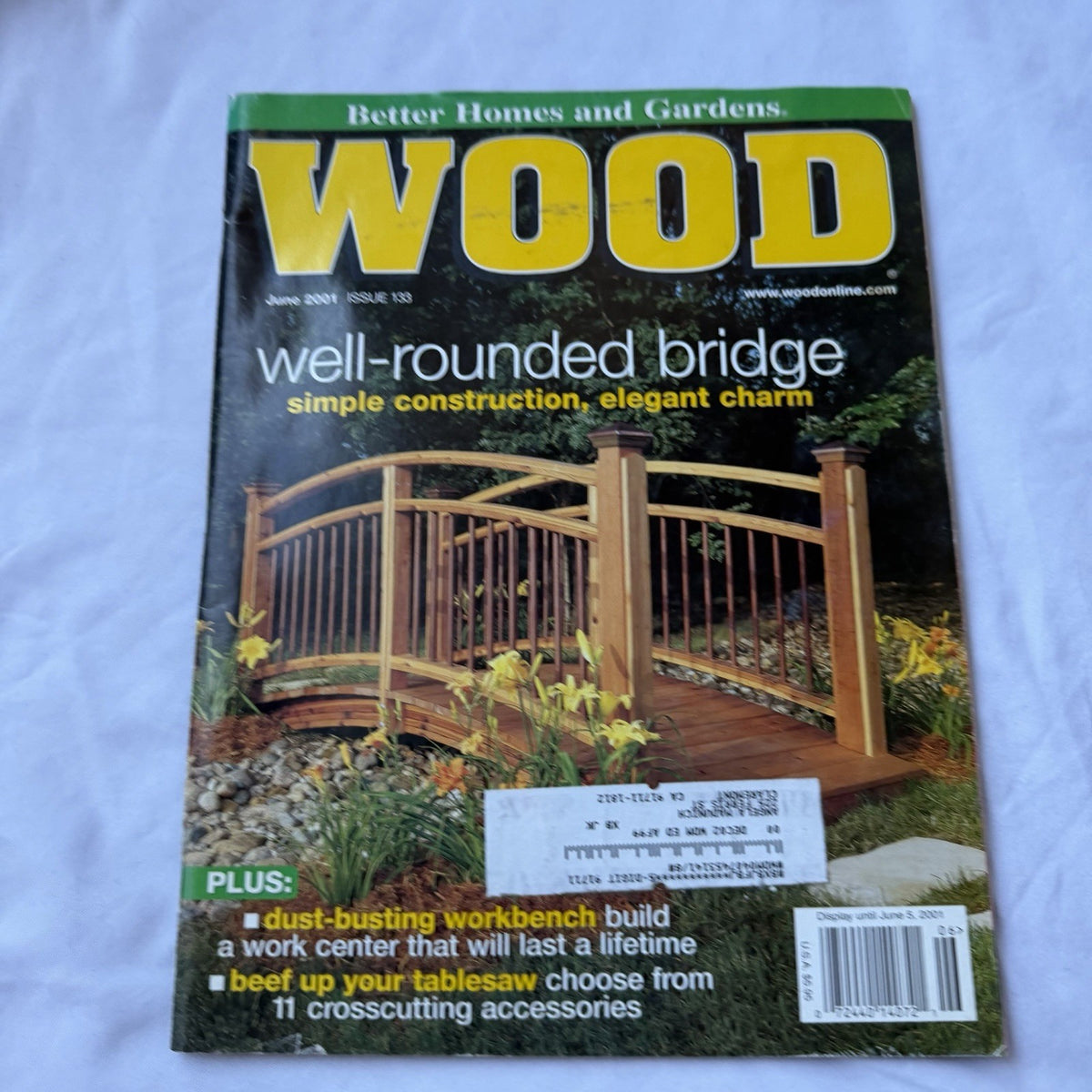WOOD Magazine June 2001 Issue 133 Better Homes Gardens Woodworking