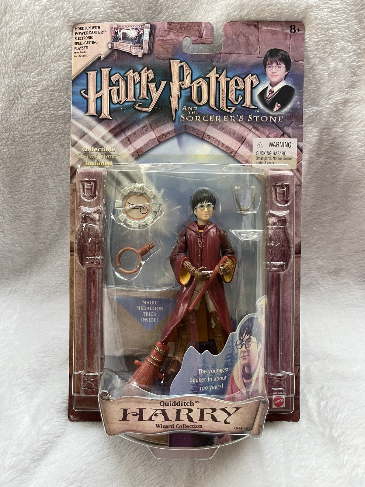 Vintage Harry Potter and the Sorcerers Stone Action Figure Toy Quidditch
