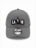 New Era 9twenty LA 18 Gray Adjustable Baseball Cap NBA Basketball Hat