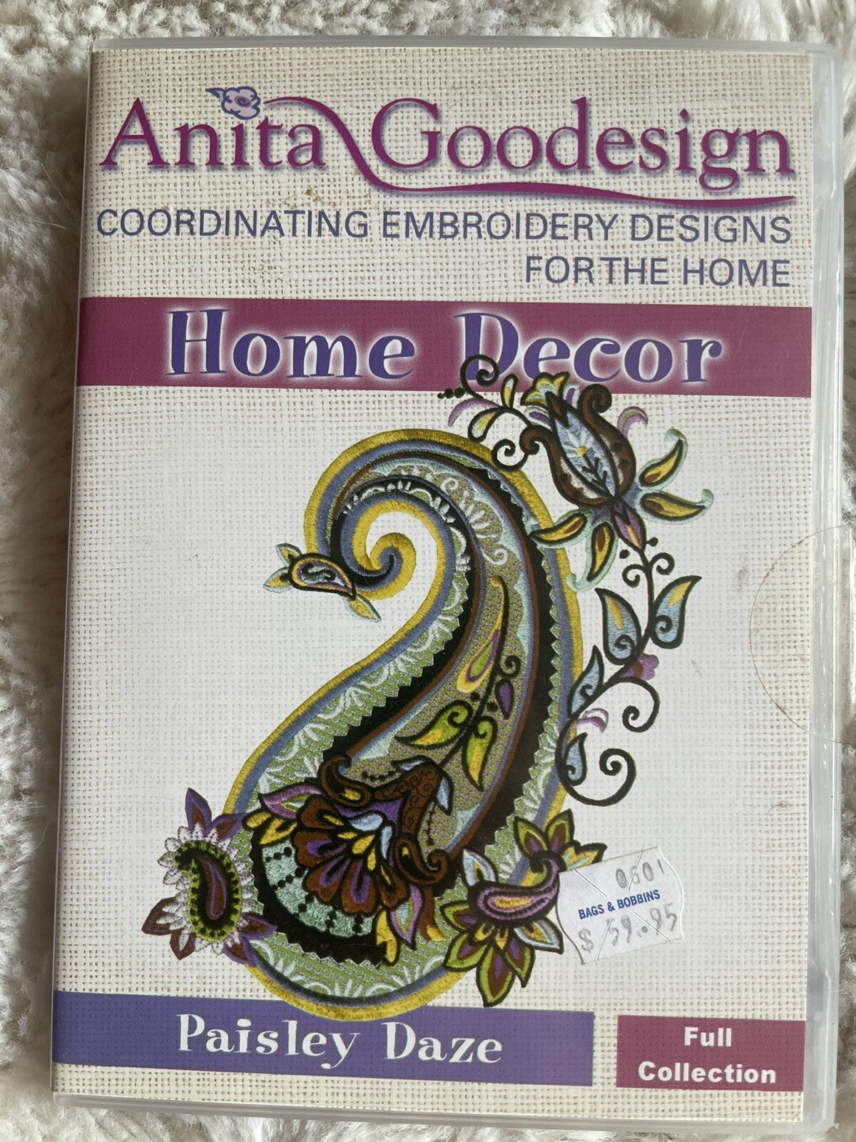 44 Exquisite Embroidery Designs in Paisley DAZE by Anita Goodesign - Home Design