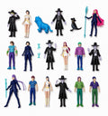 KPop Demon Hunters Action Figure Toys Set of 18 Pcs Collectible Mini Figures