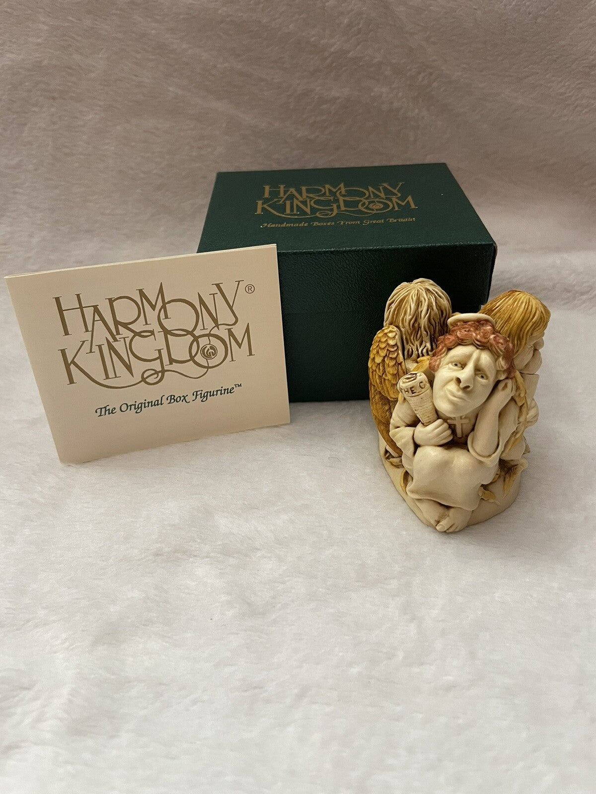 Harmony Kingdom Paradise Found Trinket Box Treasure Jest Retired Excellent