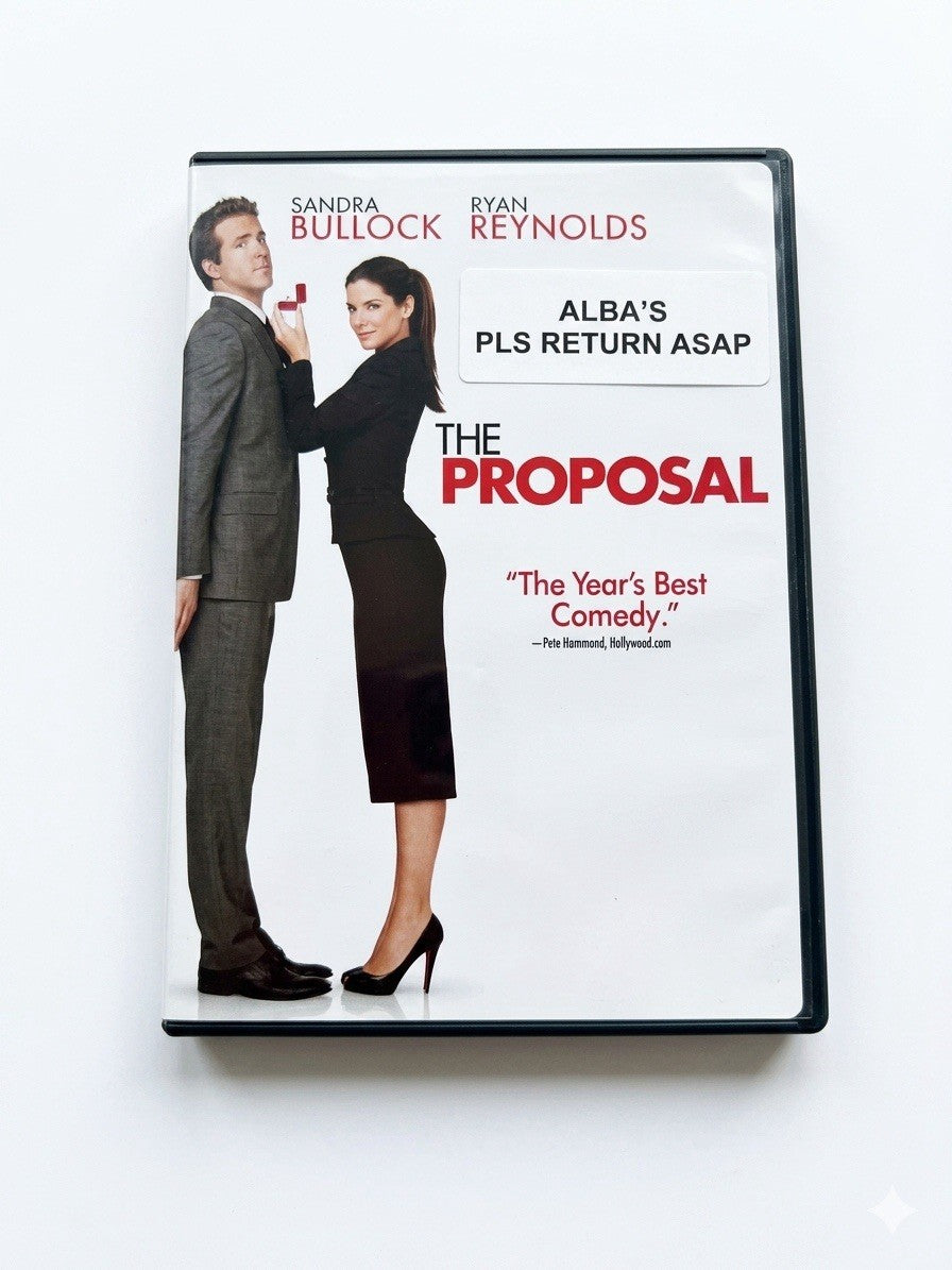 The Proposal DVD Single-Disc Bullock Reynolds Free Shipping